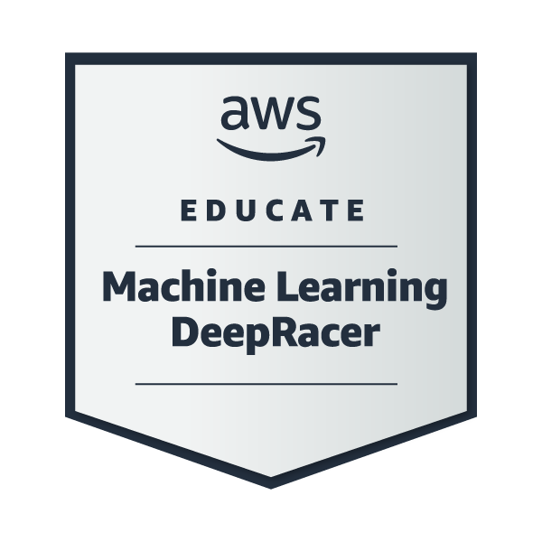 AWS Educate Machine Learning — DeepRacer - Professional certification earned by DevOps Engineer Bisman Singh