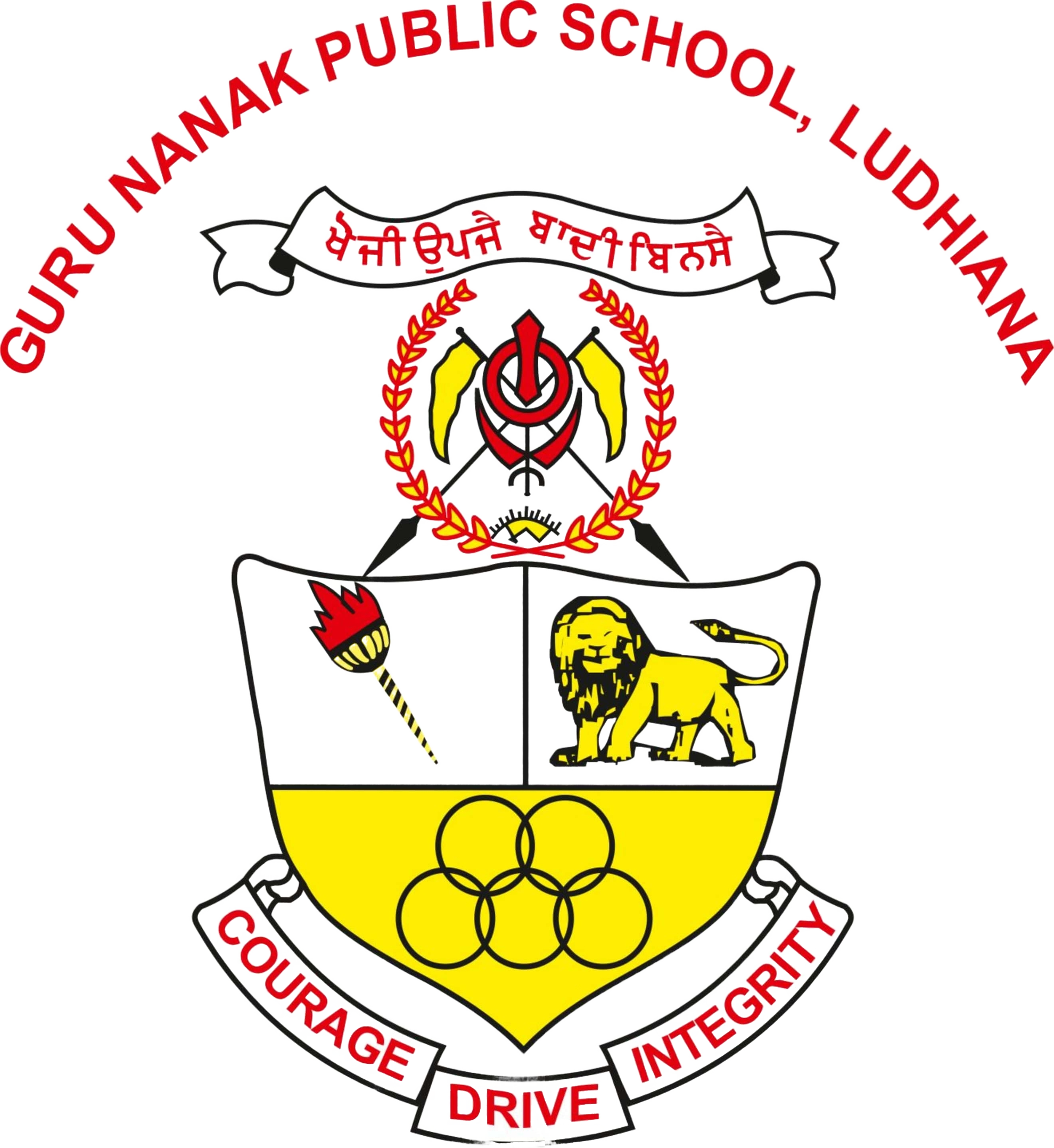 Guru Nanak Public School logo